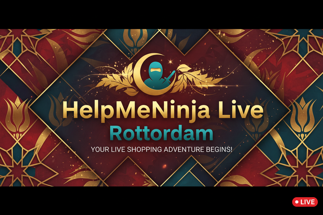 HelpMeNinja Live Rotterdam Cover